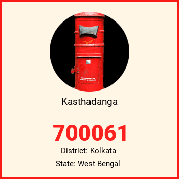 Kasthadanga pin code, district Kolkata in West Bengal