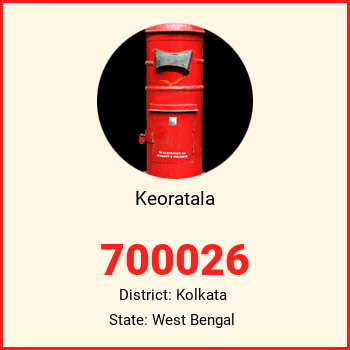 Keoratala pin code, district Kolkata in West Bengal