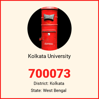 Kolkata University pin code, district Kolkata in West Bengal