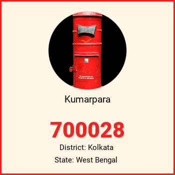 Kumarpara pin code, district Kolkata in West Bengal