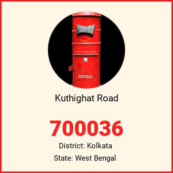 Kuthighat Road pin code, district Kolkata in West Bengal
