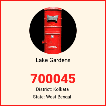Lake Gardens pin code, district Kolkata in West Bengal