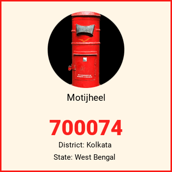 Motijheel pin code, district Kolkata in West Bengal