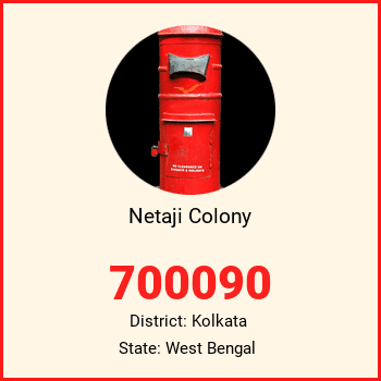 Netaji Colony pin code, district Kolkata in West Bengal