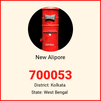 New Alipore pin code, district Kolkata in West Bengal