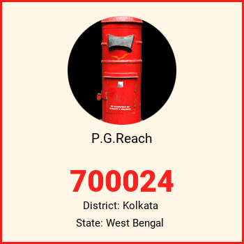 P.G.Reach pin code, district Kolkata in West Bengal