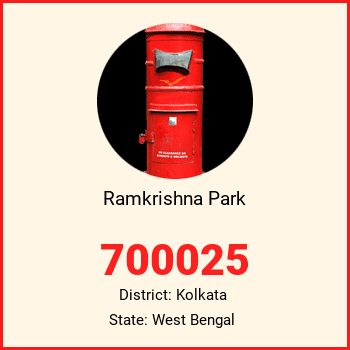 Ramkrishna Park pin code, district Kolkata in West Bengal