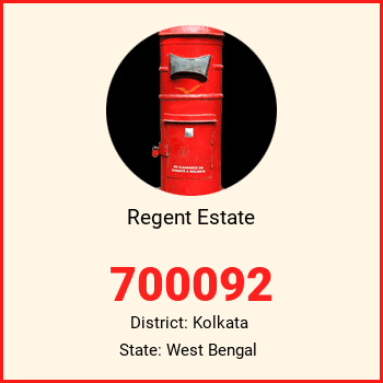 Regent Estate pin code, district Kolkata in West Bengal