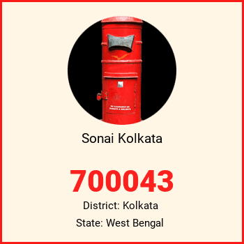 Sonai Kolkata pin code, district Kolkata in West Bengal