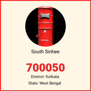 South Sinhee pin code, district Kolkata in West Bengal