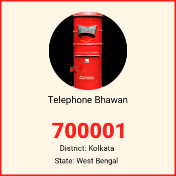 Telephone Bhawan pin code, district Kolkata in West Bengal