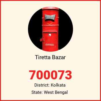 Tiretta Bazar pin code, district Kolkata in West Bengal