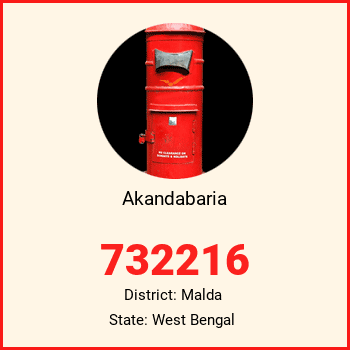 Akandabaria pin code, district Malda in West Bengal