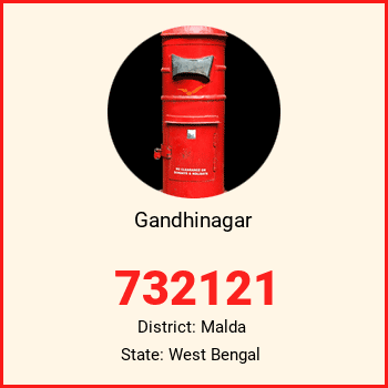 Gandhinagar pin code, district Malda in West Bengal