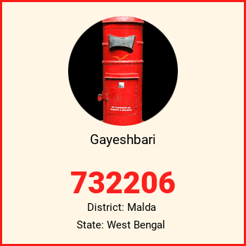 Gayeshbari pin code, district Malda in West Bengal
