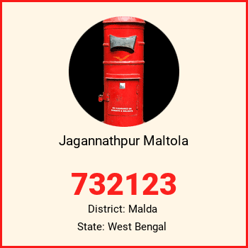 Jagannathpur Maltola pin code, district Malda in West Bengal
