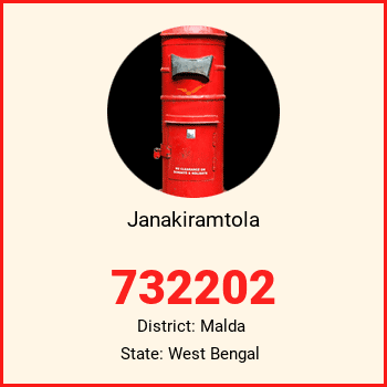 Janakiramtola pin code, district Malda in West Bengal