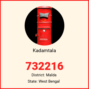 Kadamtala pin code, district Malda in West Bengal