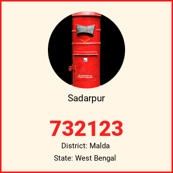Sadarpur pin code, district Malda in West Bengal