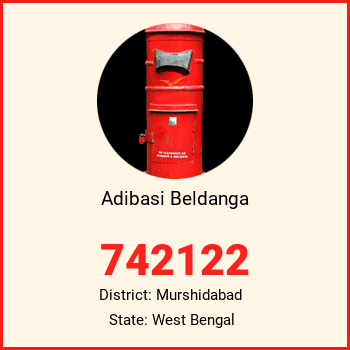 Adibasi Beldanga pin code, district Murshidabad in West Bengal