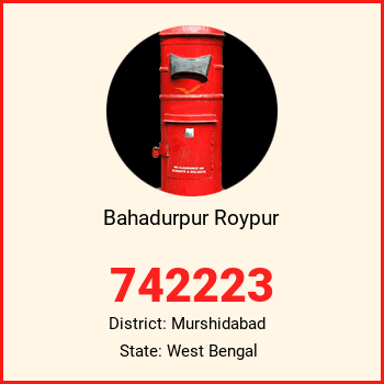 Bahadurpur Roypur pin code, district Murshidabad in West Bengal