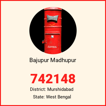 Bajupur Madhupur pin code, district Murshidabad in West Bengal
