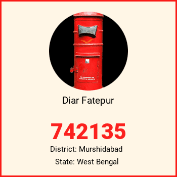 Diar Fatepur pin code, district Murshidabad in West Bengal