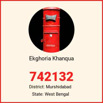 Ekghoria Khanqua pin code, district Murshidabad in West Bengal