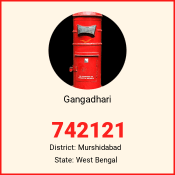 Gangadhari pin code, district Murshidabad in West Bengal
