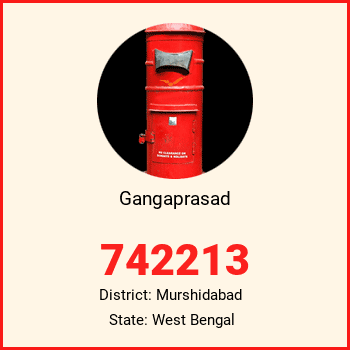 Gangaprasad pin code, district Murshidabad in West Bengal