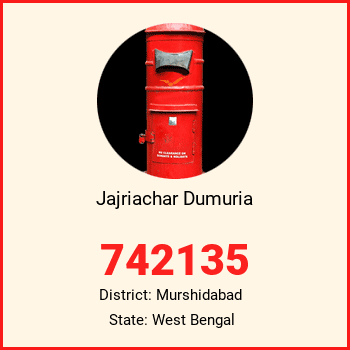 Jajriachar Dumuria pin code, district Murshidabad in West Bengal