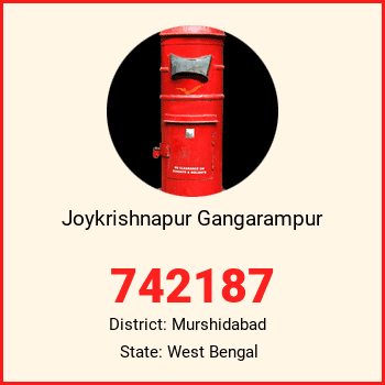 Joykrishnapur Gangarampur pin code, district Murshidabad in West Bengal