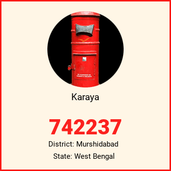Karaya pin code, district Murshidabad in West Bengal