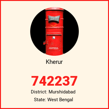 Kherur pin code, district Murshidabad in West Bengal