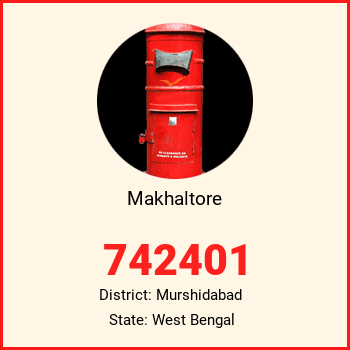 Makhaltore pin code, district Murshidabad in West Bengal