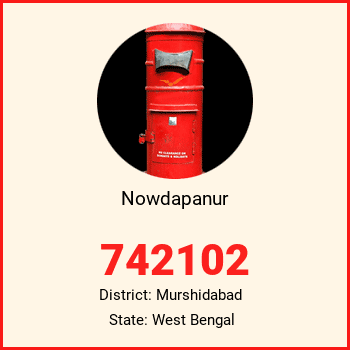 Nowdapanur pin code, district Murshidabad in West Bengal