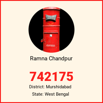Ramna Chandpur pin code, district Murshidabad in West Bengal