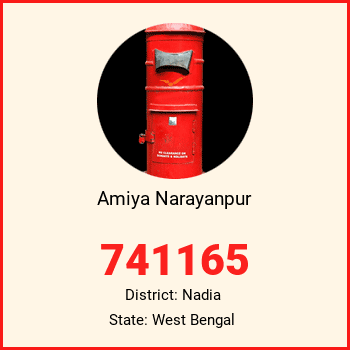 Amiya Narayanpur pin code, district Nadia in West Bengal