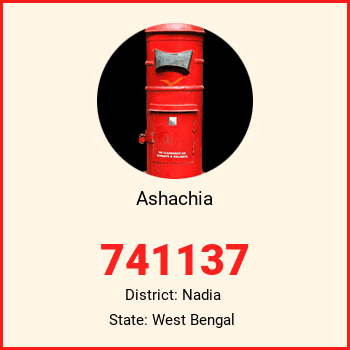 Ashachia pin code, district Nadia in West Bengal