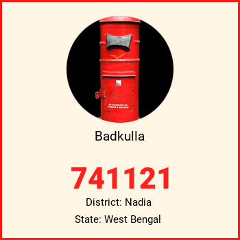Badkulla pin code, district Nadia in West Bengal