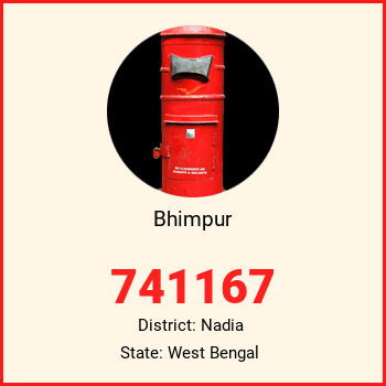 Bhimpur pin code, district Nadia in West Bengal