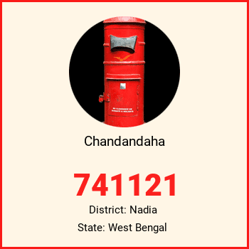Chandandaha pin code, district Nadia in West Bengal