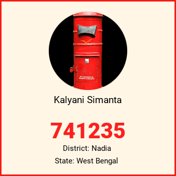 Kalyani Simanta pin code, district Nadia in West Bengal