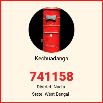 Kechuadanga pin code, district Nadia in West Bengal