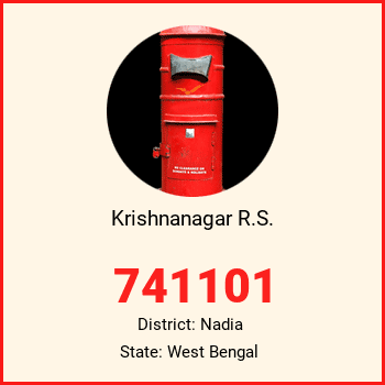 Krishnanagar R.S. pin code, district Nadia in West Bengal