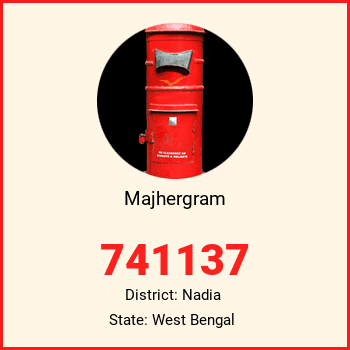 Majhergram pin code, district Nadia in West Bengal