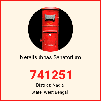 Netajisubhas Sanatorium pin code, district Nadia in West Bengal