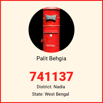 Palit Behgia pin code, district Nadia in West Bengal