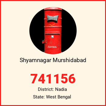 Shyamnagar Murshidabad pin code, district Nadia in West Bengal