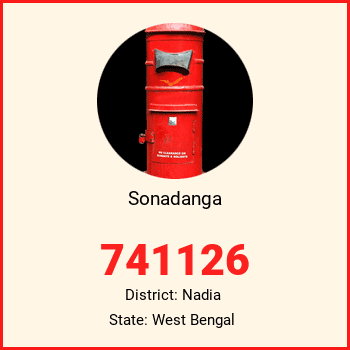 Sonadanga pin code, district Nadia in West Bengal